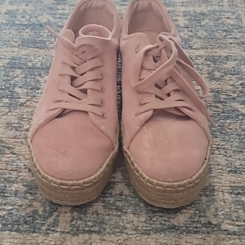 New Tretorn Blush Espadrille Sneakers - Picture 4 of 15